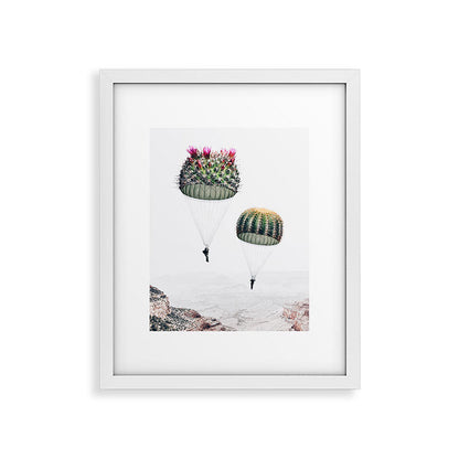 Flying Cacti Framed Art Print Gallery Image 34
