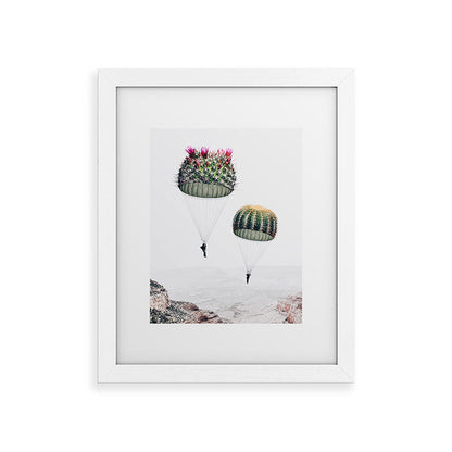 Flying Cacti Framed Art Print Gallery Image 69