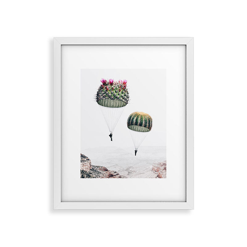 Flying Cacti Framed Art Print Gallery Image 31