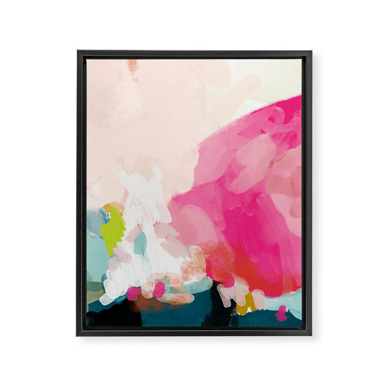 pink sky Framed Canvas Print Gallery Image 3