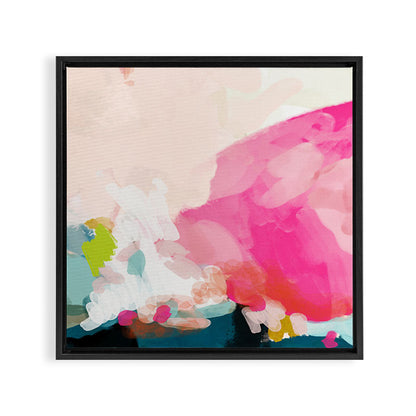 pink sky Framed Canvas Print Gallery Image 6