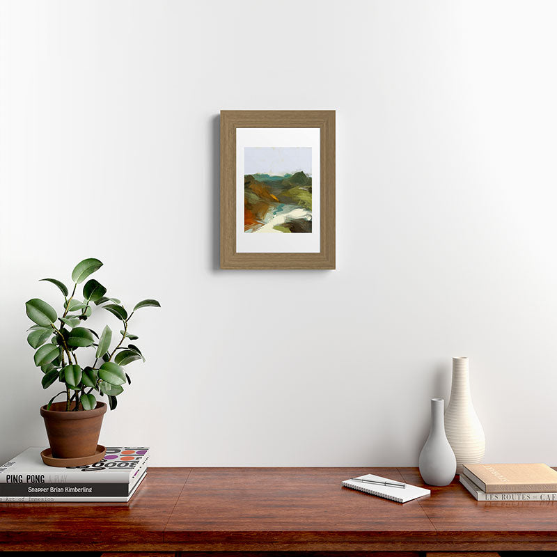 the path abstract landscape art Framed Art Print Gallery Image 52