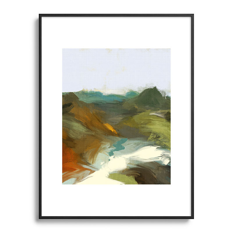 the path abstract landscape art Framed Art Print Gallery Image 115
