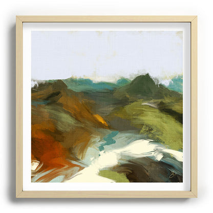 the path abstract landscape art Framed Art Print Gallery Image 109