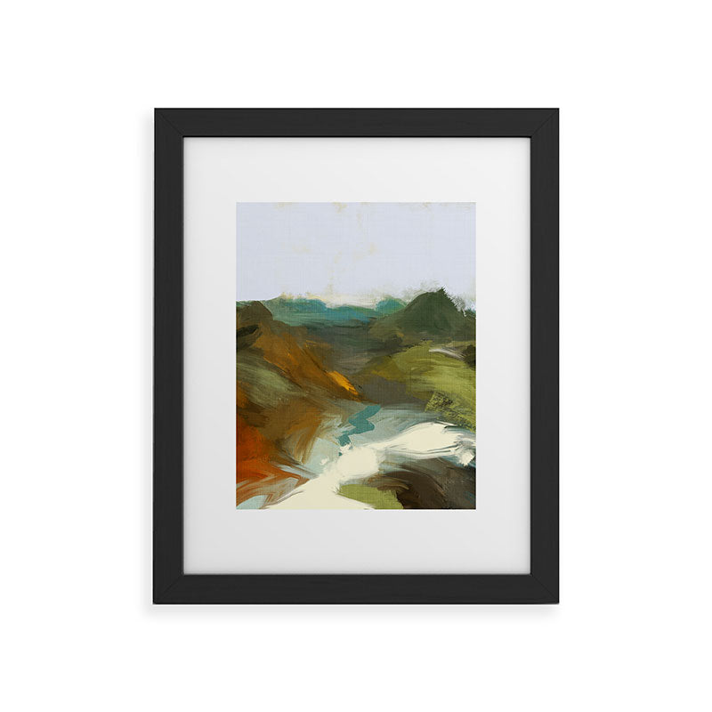 the path abstract landscape art Framed Art Print Gallery Image 47