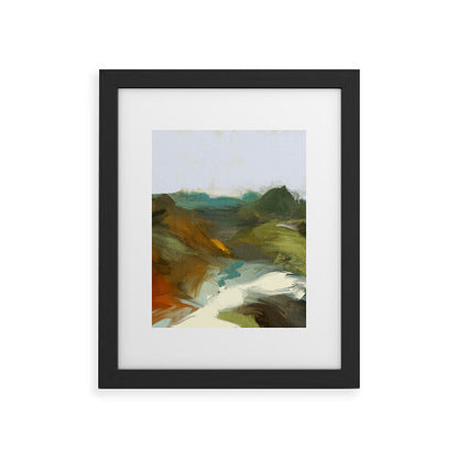 the path abstract landscape art Framed Art Print Gallery Image 47