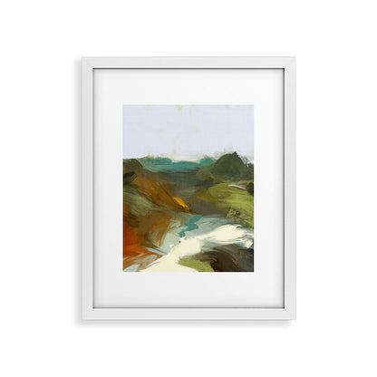 the path abstract landscape art Framed Art Print Gallery Image 30