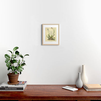 Bird Divinations: Field Bunting (about: almanacofbirds.org) Framed Art Print Gallery Image 16