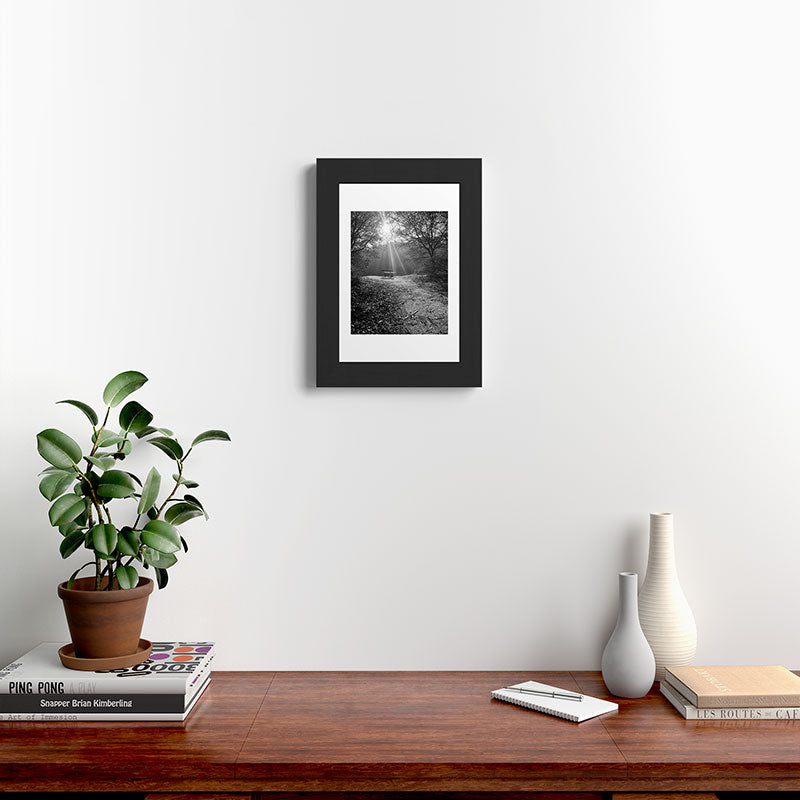 "Sunlit Solitude" by Maria Popova Framed Art Print Gallery Image 31