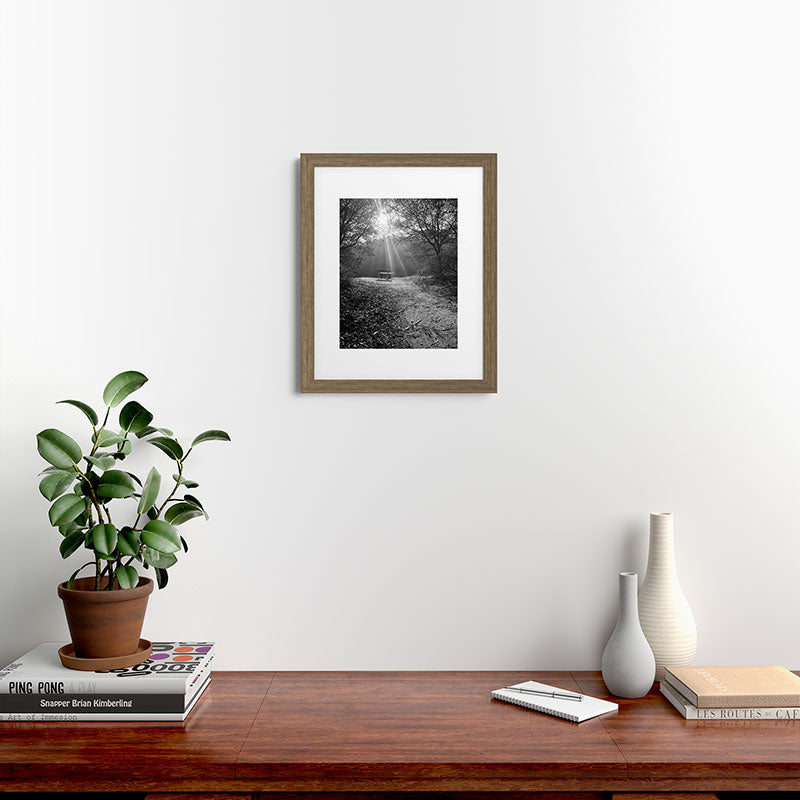 "Sunlit Solitude" by Maria Popova Framed Art Print Gallery Image 39