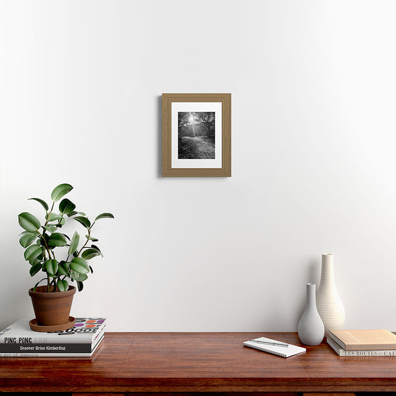 "Sunlit Solitude" by Maria Popova Framed Art Print Gallery Image 37