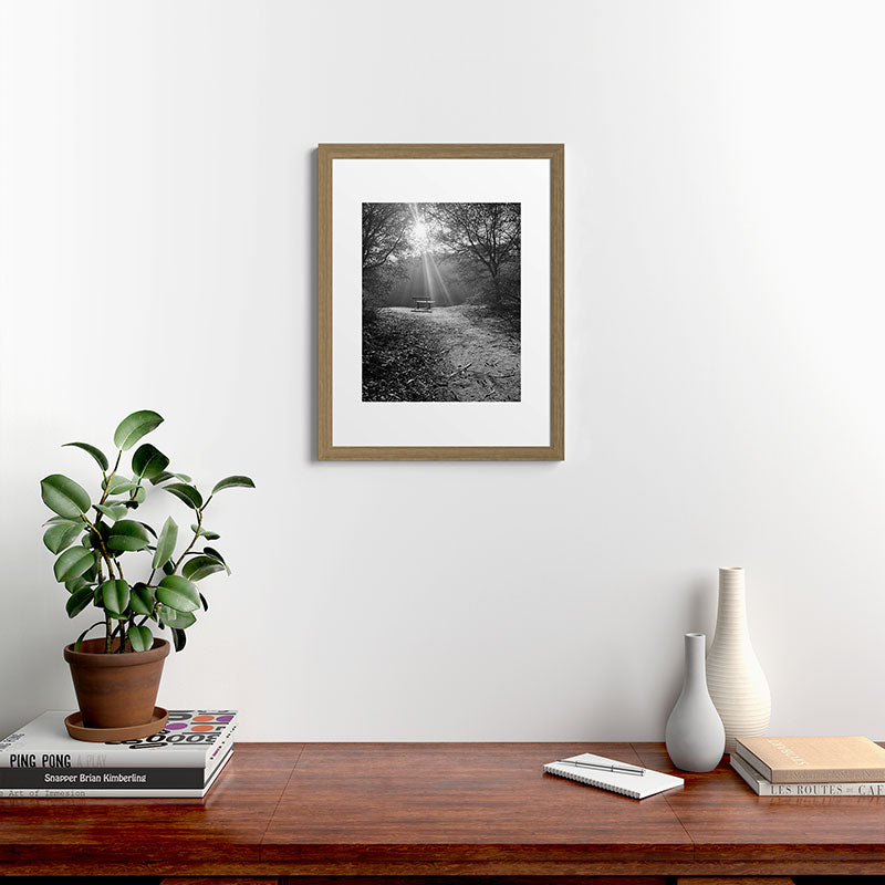 "Sunlit Solitude" by Maria Popova Framed Art Print Gallery Image 40