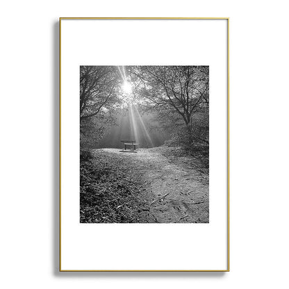 "Sunlit Solitude" by Maria Popova Framed Art Print Gallery Image 94