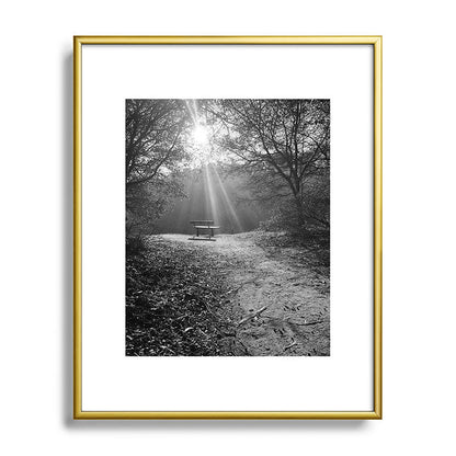 "Sunlit Solitude" by Maria Popova Framed Art Print Gallery Image 88