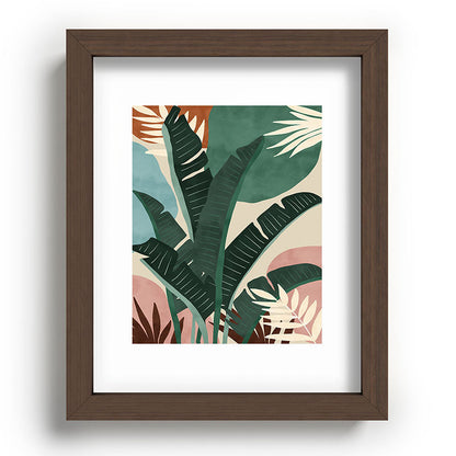 Modern jungle shapes Framed Art Print Gallery Image 86