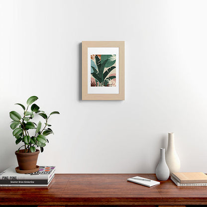 Modern jungle shapes Framed Art Print Gallery Image 62