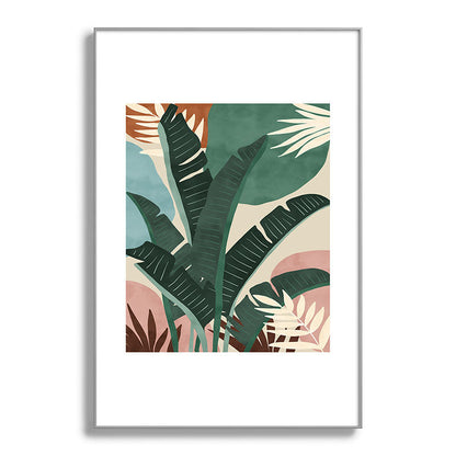 Modern jungle shapes Framed Art Print Gallery Image 138