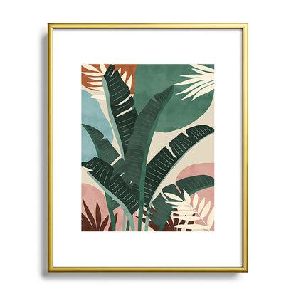 Modern jungle shapes Framed Art Print Gallery Image 120