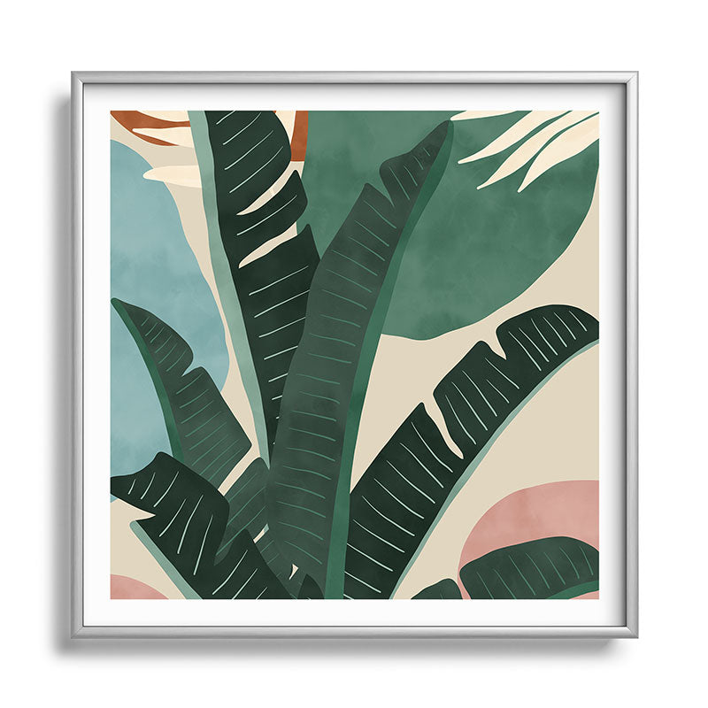 Modern jungle shapes Framed Art Print Gallery Image 140