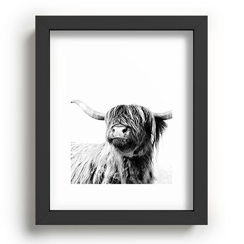 HIGHLAND CATTLE FRIDA Framed Art Print Gallery Image 80