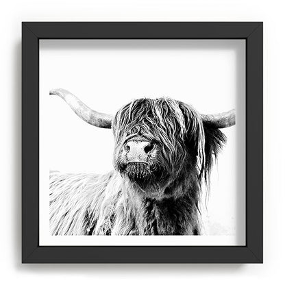 HIGHLAND CATTLE FRIDA Framed Art Print Gallery Image 90