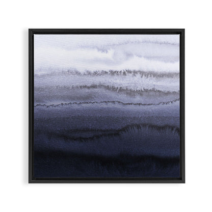 WITHIN THE TIDES BLUE Framed Canvas Print Gallery Image 3