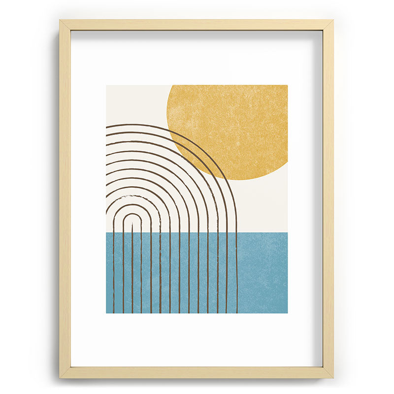 Sunny ocean Framed Art Print Gallery Image 99