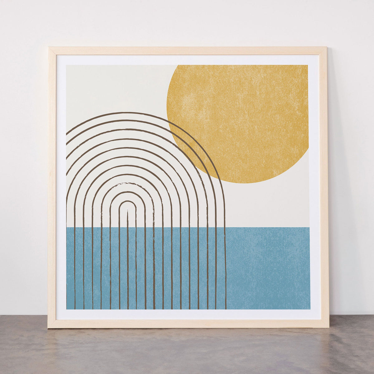 Sunny ocean Framed Art Print Gallery Image 77