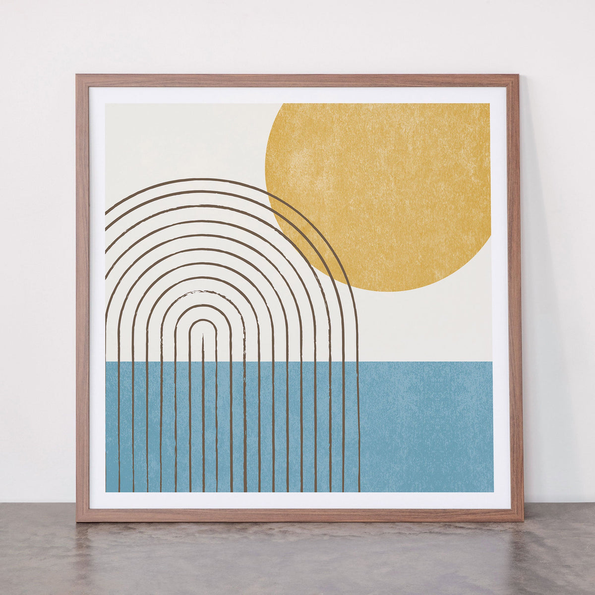 Sunny ocean Framed Art Print Gallery Image 66