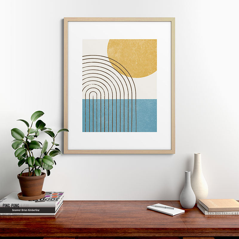 Sunny ocean Framed Art Print Gallery Image 67