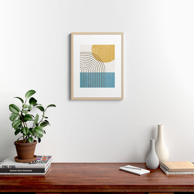 Sunny ocean Framed Art Print Gallery Image 26