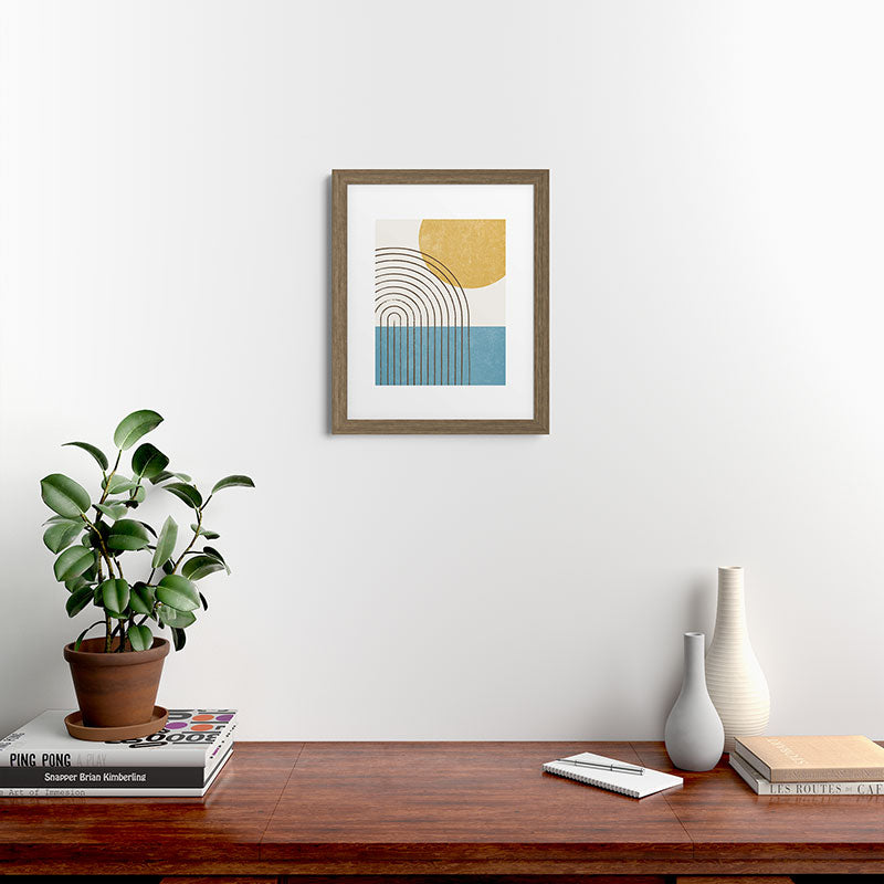 Sunny ocean Framed Art Print Gallery Image 53