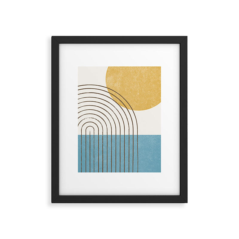 Sunny ocean Framed Art Print Gallery Image 6