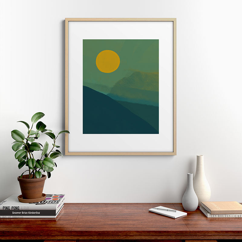 The Hills Felt Green That Evening Framed Art Print Gallery Image 29
