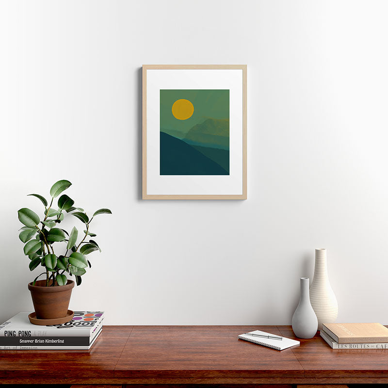 The Hills Felt Green That Evening Framed Art Print Gallery Image 26