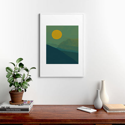 The Hills Felt Green That Evening Framed Art Print Gallery Image 37