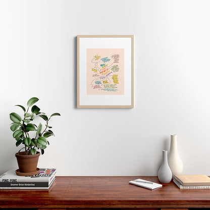You have more impact than you know Framed Art Print Gallery Image 19