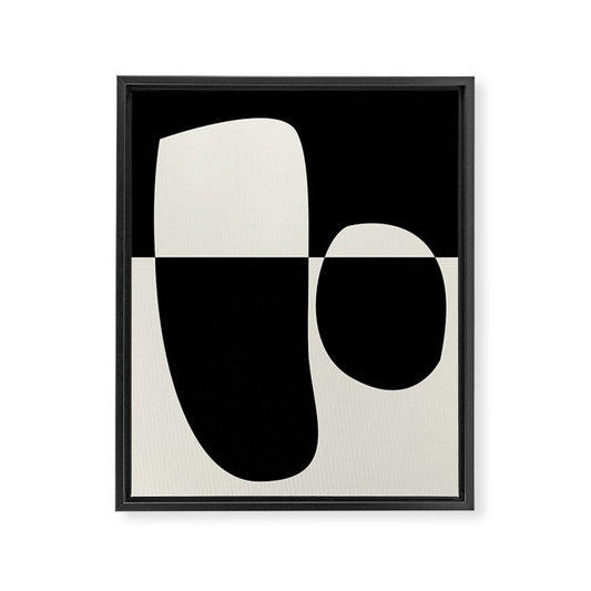 // Reverse 02 Framed Canvas Print Gallery Image 1