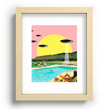 Invasion on vacation (Square) Framed Art Print Gallery Image 95