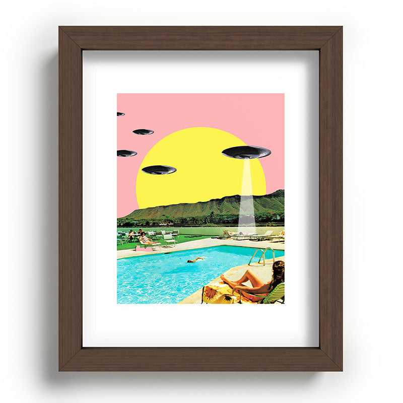 Invasion on vacation (Square) Framed Art Print Gallery Image 86