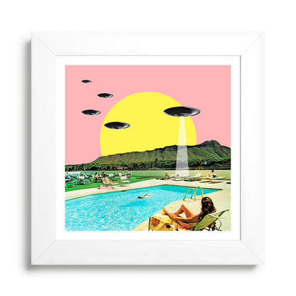 Invasion on vacation (Square) Framed Art Print Gallery Image 79