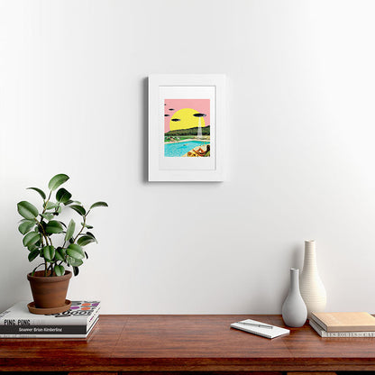 Invasion on vacation (Square) Framed Art Print Gallery Image 72