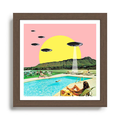 Invasion on vacation (Square) Framed Art Print Gallery Image 13