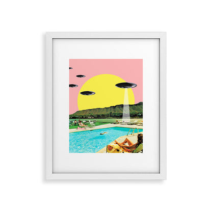 Invasion on vacation (Square) Framed Art Print Gallery Image 31
