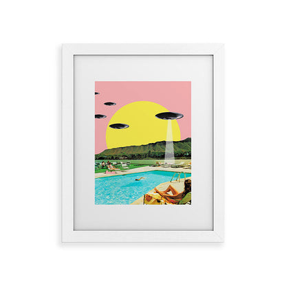 Invasion on vacation (Square) Framed Art Print Gallery Image 69
