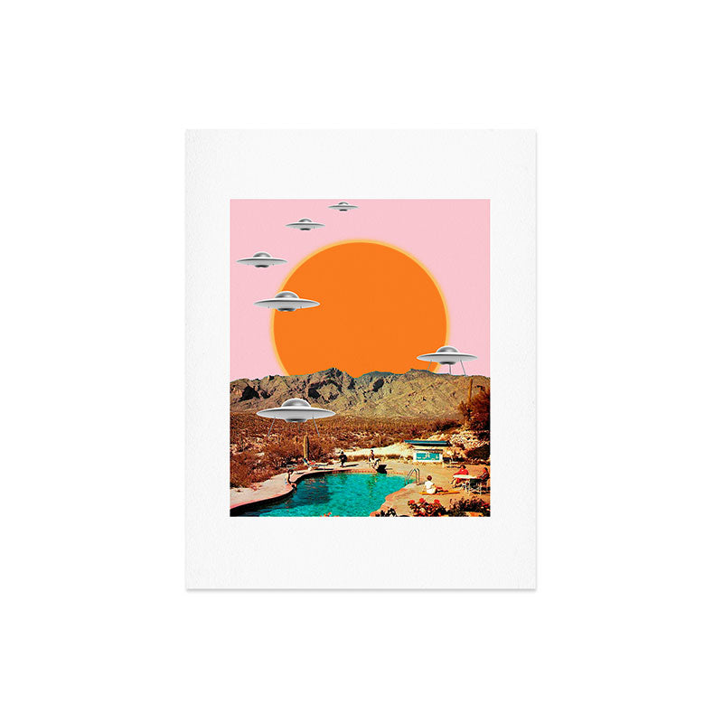 They've arrived! (UFO) Art Print Gallery Image 6