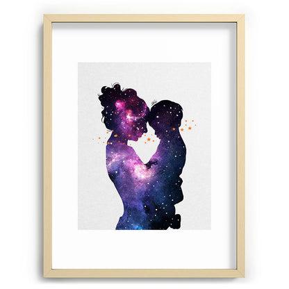 The first love. Framed Art Print Gallery Image 99