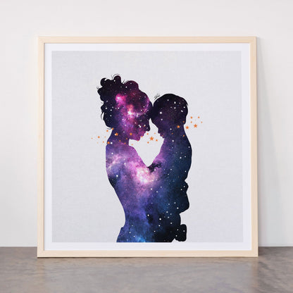 The first love. Framed Art Print Gallery Image 77