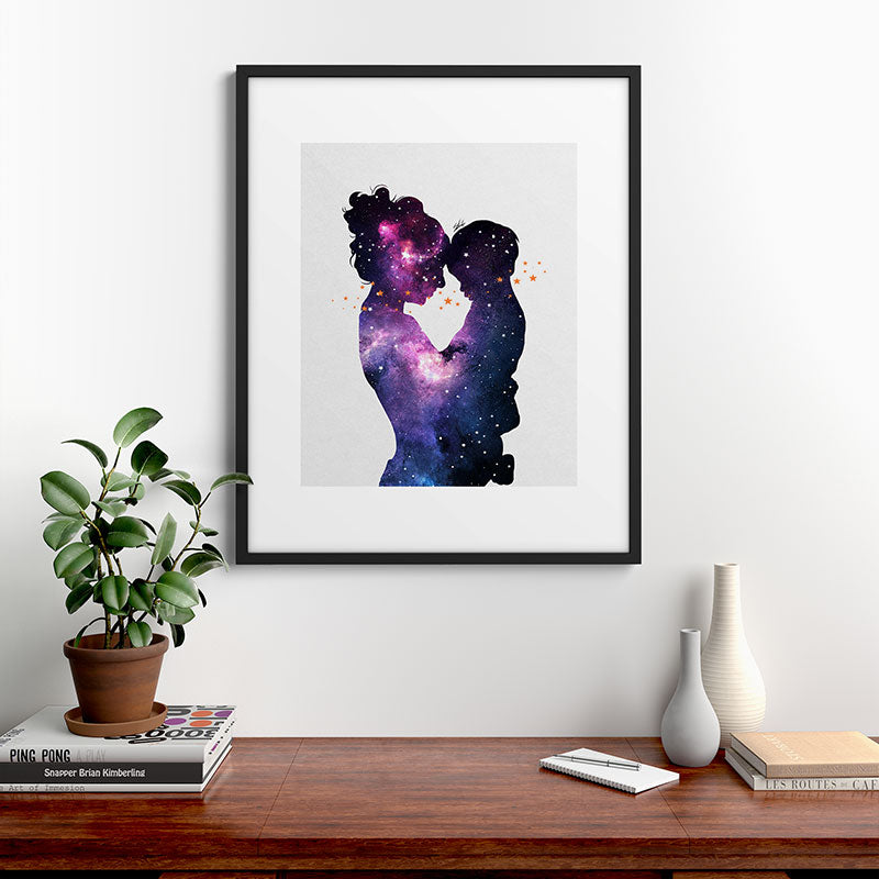 The first love. Framed Art Print Gallery Image 9