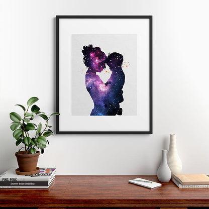 The first love. Framed Art Print Gallery Image 9